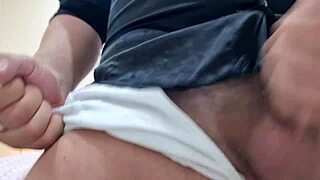 baby arrapato why rip those sexy slip panties strappa and jerk your huge cock fast dirty talking spitting on it while i moan and piss cum? 