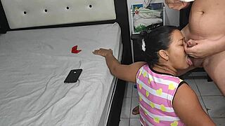 mature latina whore sucks young stepnephew cock