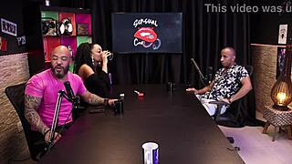 Naughty negra deepthroats negao's cock—will she measure up after his confession?