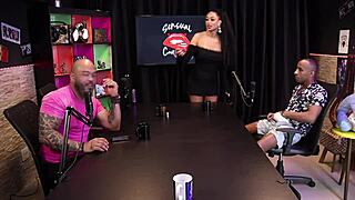 Naughty negra deepthroats negao's cock—will she measure up after his confession?