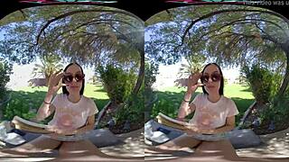 😈 jazmin luv bent over begging for cock cowgirl riding to facial cumshot outside