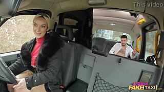 Big Tits Czech Taxi Driver Rides Monster Cock with Hardcore Blowjob Passion
