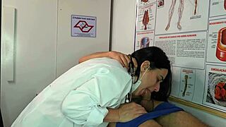 Nurse Goes Wild Over Patient's Massive Throbbing Erection!