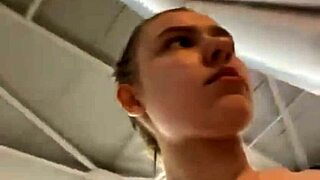 imagine her big natural tits bouncing during extreme public gym assfucking quickie orgasm