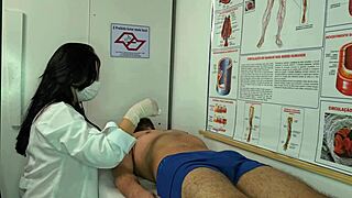 Nurse Goes Wild Over Patient's Massive Throbbing Erection!