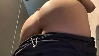 imagine her big natural tits bouncing during extreme public gym assfucking quickie orgasm
