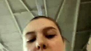 imagine her big natural tits bouncing during extreme public gym assfucking quickie orgasm