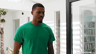 damn teen, you slobber deep on that bbc like a pro, pussy ready for sloppy interracial creampie?