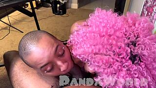 Fat redhead and bald ebony sluts double-team bbc in interracial group riding frenzy