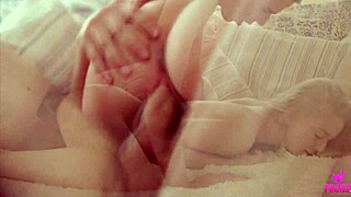 liam h pulls throbbing cock from blonde jada j pussy before breeding 