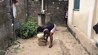 She Craves Fucking Two Biggest Hood Cocks Raw