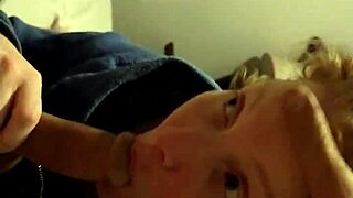 Redhead Slurps Balls And Cock With Expert Sucking Technique