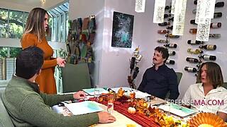 turkish milf mommy joins family freeuse thanksgiving orgy outdoors doesn't she?