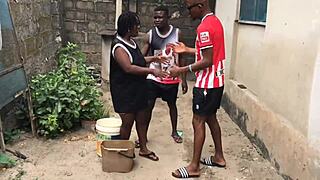 She Craves Fucking Two Biggest Hood Cocks Raw