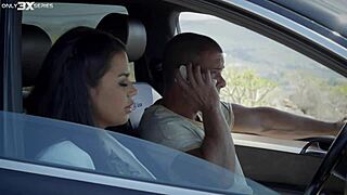 Chloe Lamour Stakeout Blowjob Ends in Outdoor Cumshot Facial