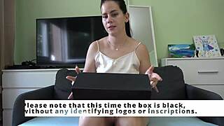 anna tests xspacecup masturbator with hot footjob