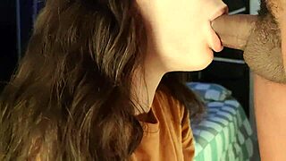 slutty stepsister rides cock bent over for creampie