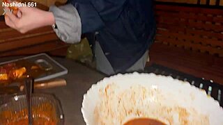 Uh hardcore sauna sex with her... god she's so tight n wet!