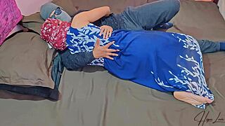 Cheating housewife RIDES my monster cock beautifully bed interracial rough style!