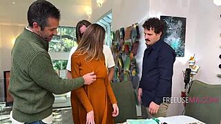 turkish milf mommy joins family freeuse thanksgiving orgy outdoors doesn't she?