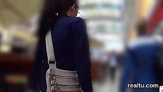 Czech teen seduced then drilled in mall pov 🔥🍑