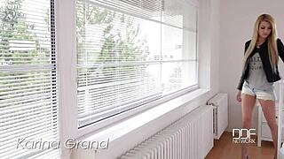 ukraine babe, i love penetrating my shaved pussy and tight asshole