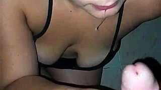 this hooker milks my load just to cover the rent damn