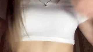 Russian teen shakes ass dances wildly on bigo