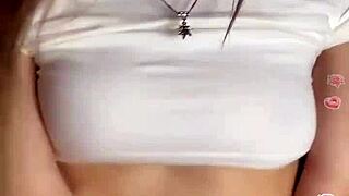 Russian teen shakes ass dances wildly on bigo