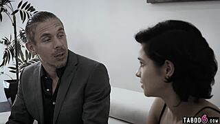 That creepy dad with big cock wrecked my tight babysitter pussy