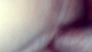 black girlfriend shows off small tits and cock