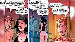 that big-pussy milf slips into her tiny panties