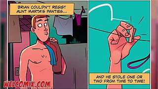 that big-pussy milf slips into her tiny panties