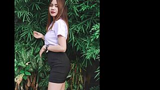 Horny Thai students compete in intense jerk off challenge compilation part one