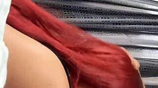 Colombian milf screams as huge thick cock stretches pussy and mouth doggystyle