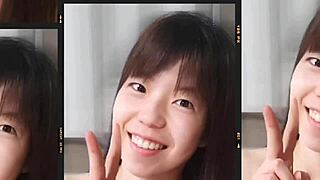 Wow! Pulsing Creampie Fills Japanese Shaved Pussy Slave!