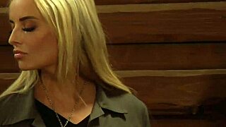 bound busty slave's natural tits whipped raw by lesbian mistress