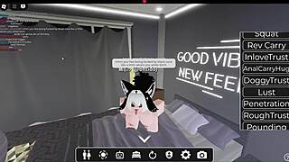 White Slut Takes Monster BBC Pounding In Roblox World