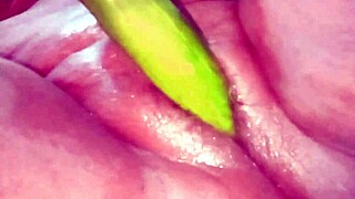 oiled desi bhabhi's tight shaved pussy stretched by monster cock today