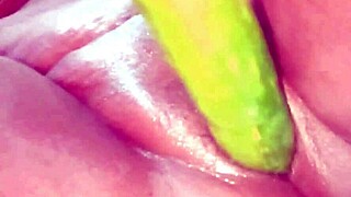 oiled desi bhabhi's tight shaved pussy stretched by monster cock today