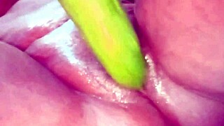oiled desi bhabhi's tight shaved pussy stretched by monster cock today