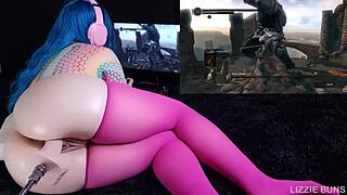 Dark Souls Fuck Machine Torments Ass Until Massive Squirting Cum Explosion