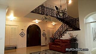 the slutty housewife cheats back hard getting pounded doggy by massive bbc