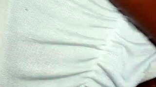 my horny black girlfriend sucks amateur cock deep