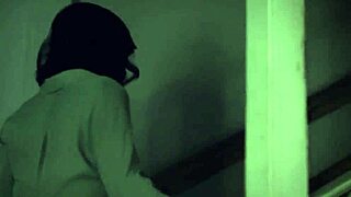 hey wife joins hubby and babysitter for wild ffm tit sucking threesome