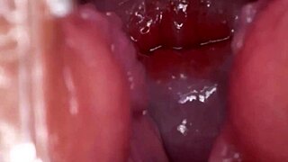 horny homemade slut gets fucked hard until squirting wet pussy