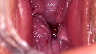 horny homemade slut gets fucked hard until squirting wet pussy