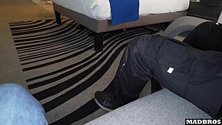 young french blonde returns for rough interracial group creampie