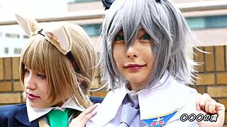 Wanna see this hot cosplay babe get fucked hard in costume 135?