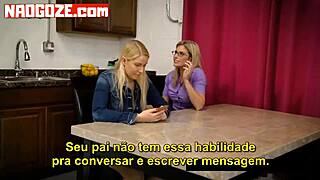 Vanessa Cage fucks stepmom mommy in hardcore cage sex action